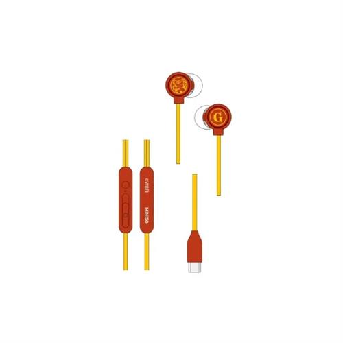 MINISO Harry Potter Type C in-Ear Earphones - Red