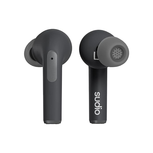 Sudio (Sweden) N2 Pro Bluetooth in-Ear Earbuds with ANC - Black