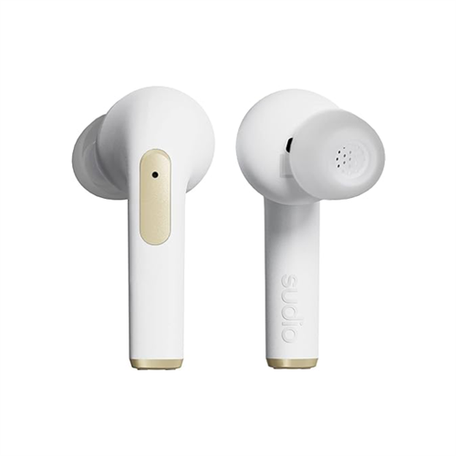 Sudio (Sweden) N2 Pro Bluetooth in-Ear Earbuds with ANC - White
