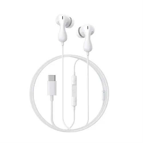 Baseus Encok CZ20 Type-C Wired Earphones - Moon White