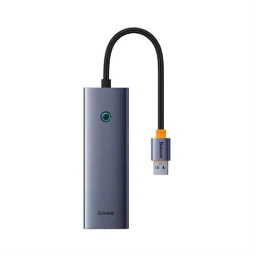 Baseus Flite Series 4-Port Hub Metal - Space Grey