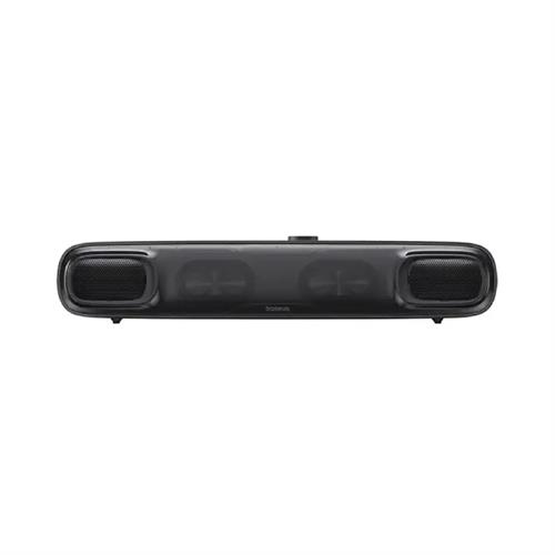 Baseus AeQur DS10 Mini Soundbar - Cluster Black (RGB lights , USB audio connection , Tripple Sound effect, ( USB Power )