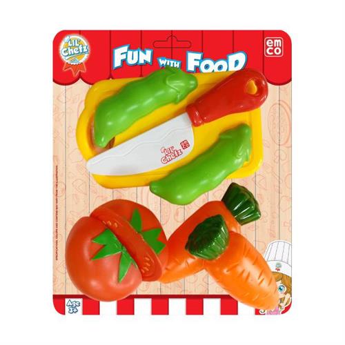 EMCO Lil Chefz - Small Blister Pack (Soybean Tomato Carrot)