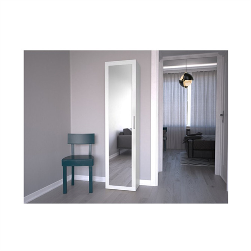 VTEC Furniture Modern One Door Wardrobe with Mirror
