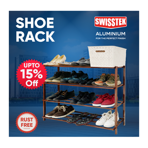 SWISSTEK Shoe Rack - Large