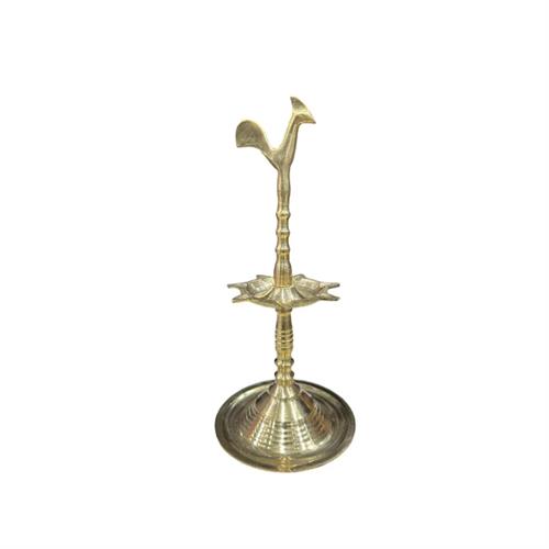Traditional 8 inch Brass Oil Lamp