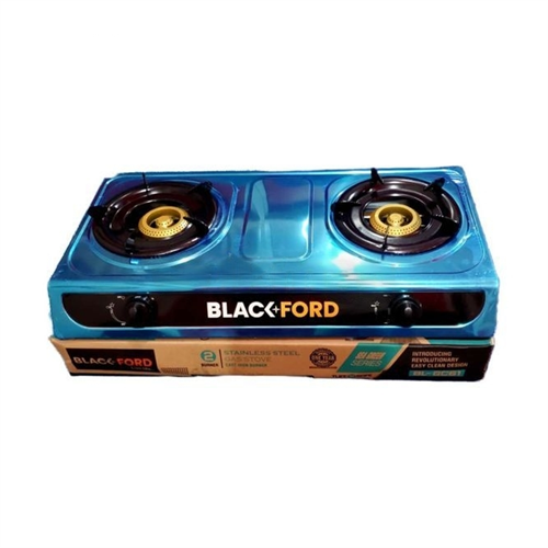 Black Ford 2 Burner Gas Cooker