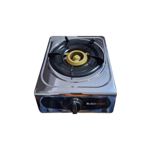 Black Ford Single Burner Stainless Steel Gas Cooker - BL-GC90