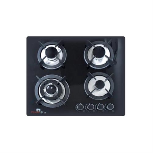 PowerBox 4 Burner Glass Top Gas Cooker
