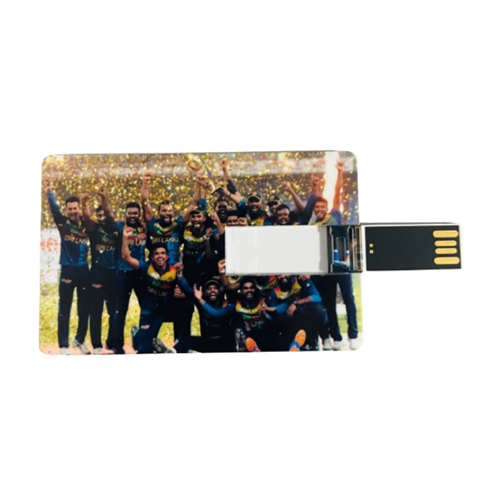 Sri Lankan Cricket Credit Card Type Pen Drive - 64GB