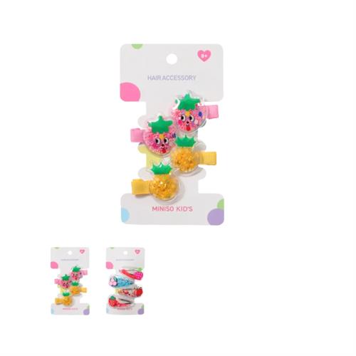 MINISO Hair Clips - 4 Pcs