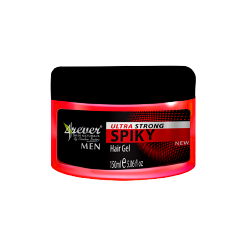 4rever Men's Strong Hold Spiky Hair Gel - 150ml