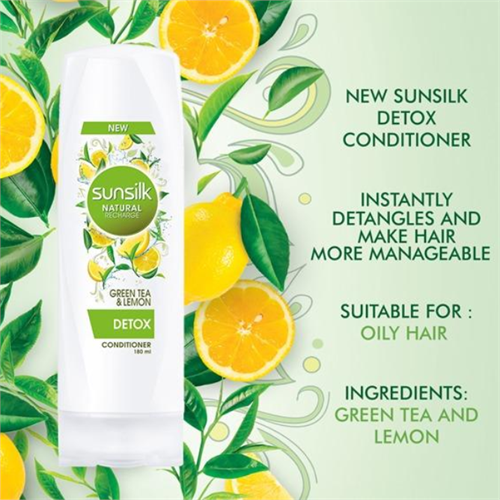 Sunsilk Detox Conditioner - 180ml