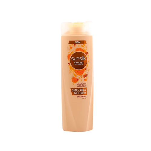 Sunsilk Smooth and Nourish Almond Honey Shampoo - 180ml