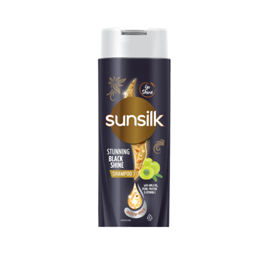 Sunsilk Stunning Black Shine Shampoo - 180ml