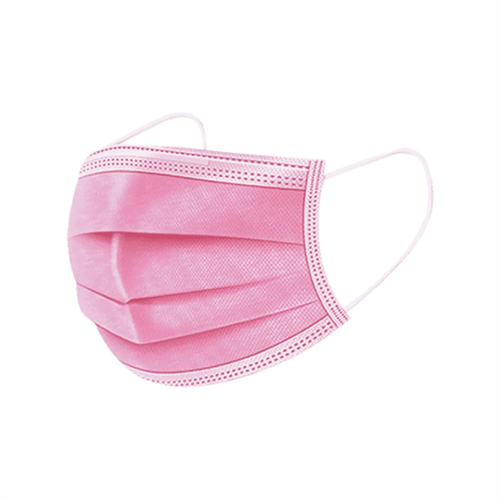 Elegant 3Ply Mask - Pink - 10 Pcs Pack