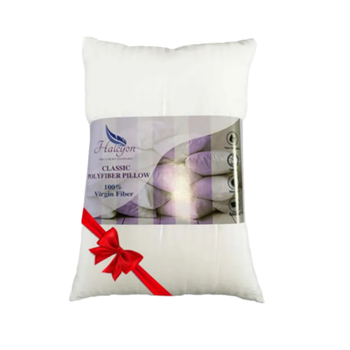 Halcyon Classic 100% Virgin Polyfibre Pillow 18x27 inches