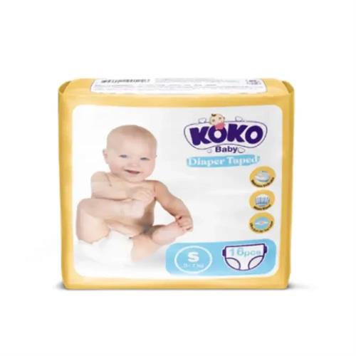KOKO Tape Baby Diaper - S (16Pcs)