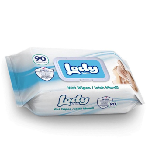 Lody Baby Wet Wipes - 90 Pcs