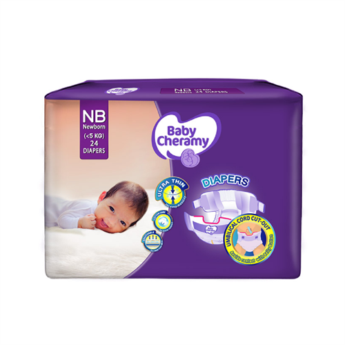 Baby Cheramy Baby Diapers - New Born (24Pcs)