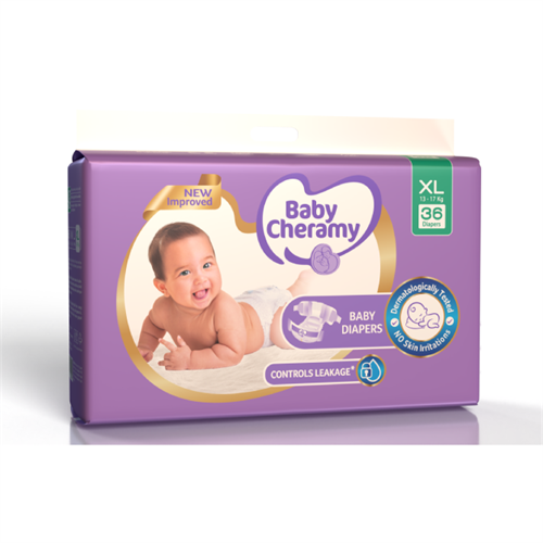Baby Cheramy Baby Diapers - XL (36Pcs)
