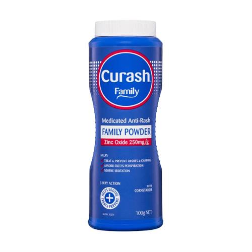 Curash Medicated Anti Rash Family Powder - 100g