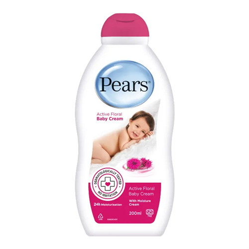 Pears Active Floral Baby Cream - 200ml