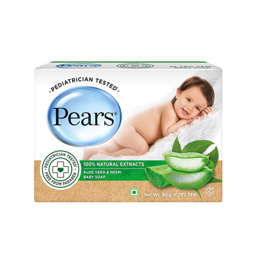 Pears Aloe Vera and Neem Baby Soap - 90g