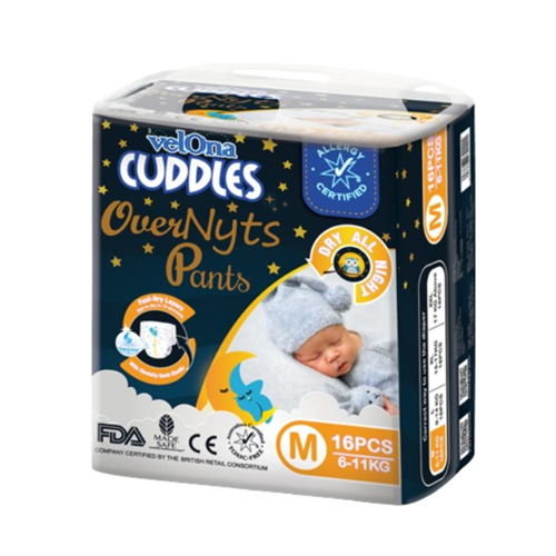 Velona Cuddles Overnyts Pants (16 Pcs)