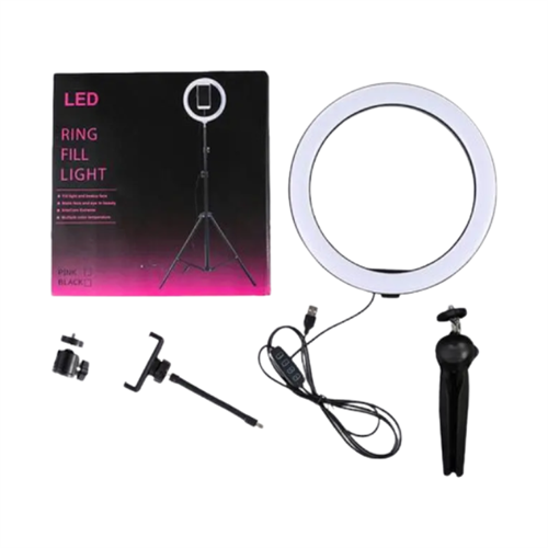 LED Ring Light with Tripod Mount & Phone Holder