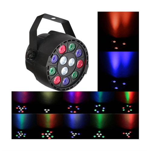 RGBW LED Stage Light 12-3W Par Light