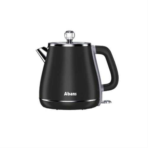 Abans 1.8L Electric Double Layer Kettle - Black