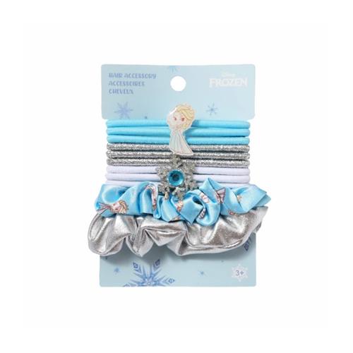 MINISO Disney Frozen Collection Hair Tie And Hair Scrunchie - 11 Pcs
