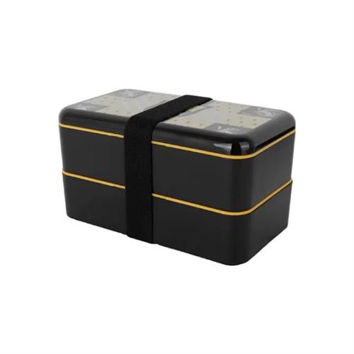 MINISO Harry Potter Licensed hufflepuff Double Layer Food Container - 1000ml