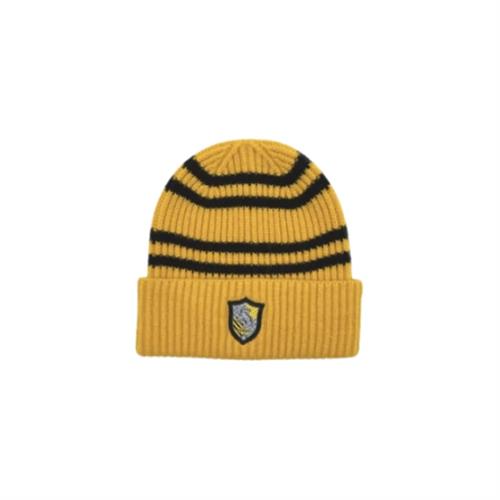 MINISO Harry Potter School Striped Knitted Hat -Yellow