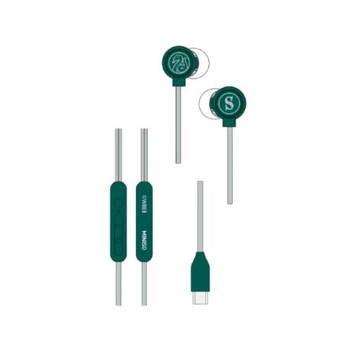 MINISO Harry Potter Type C Wired Headphones - Green