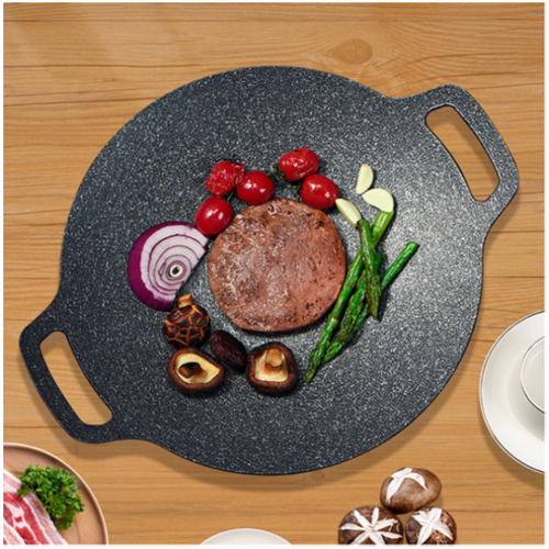 Korean BBQ Hot Plate, Grill Plate - 28cm