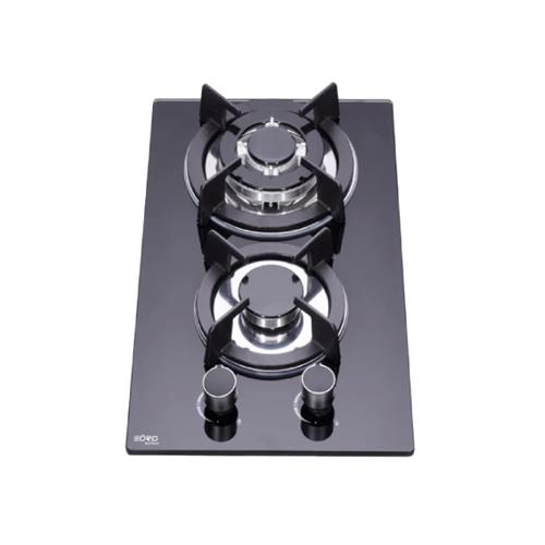 New Euro Turkey Cooker Hob 2 Burner Gas Cooker Hob Tempered Glass