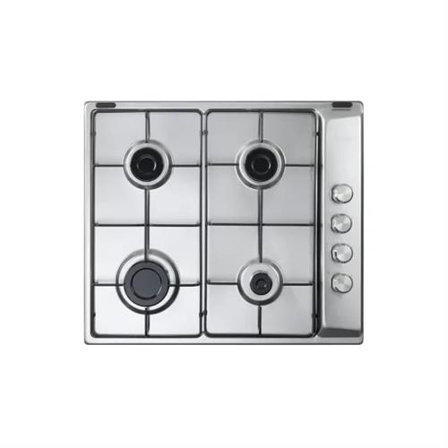 ELBA 60cm Hob 4 Gas Burner Gas with Safety - Stainless steel