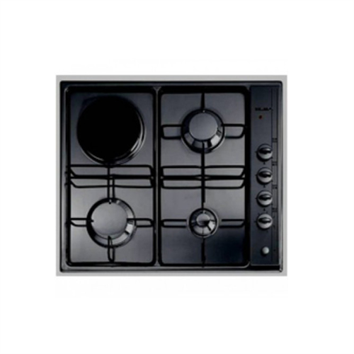 Elba Hob 3 Gas-1 Electric With Safety - 60cm - Black