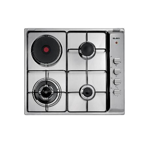Elba Hob 3 Gas-1 Electric With Safety - 60cm - Ss