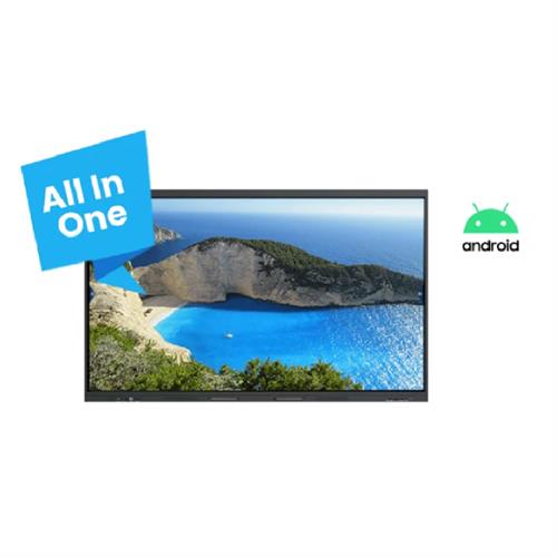 Abans 65 inch all in One 4K Multi-touch Android 14 + Windows Smartboard