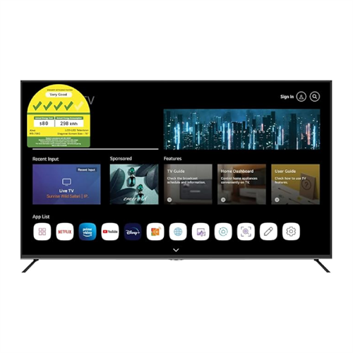 Aiwa 75 inch WebOS Smart 4K UHD TV (WS-758G)