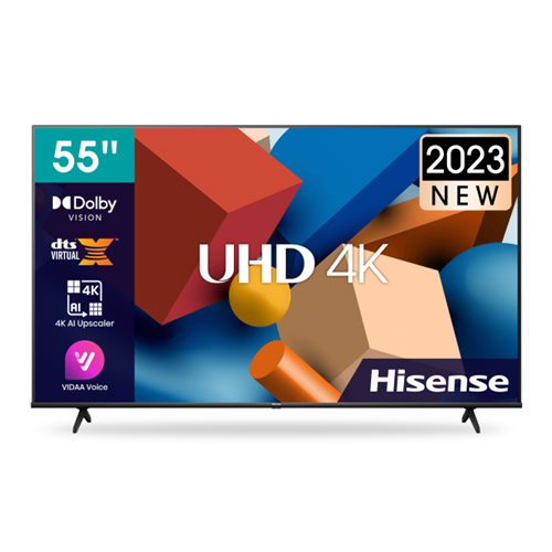 Hisense 55 inch 4K Smart A6K UHD HDR LED TV