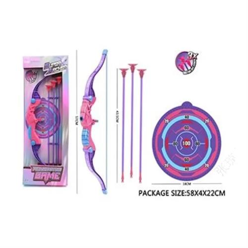 MINISO Archery Series with Target - Pink and Purple