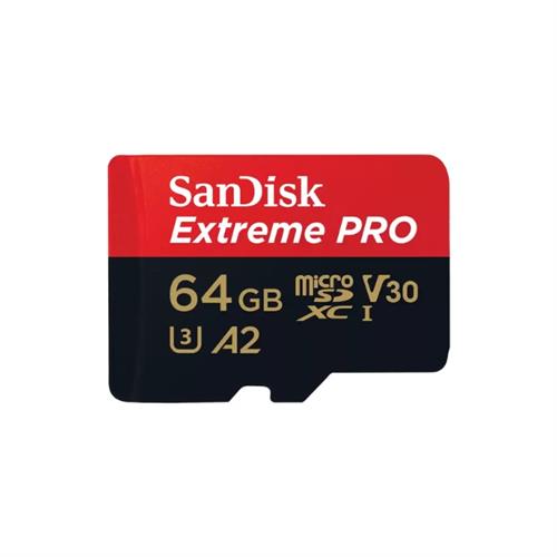 SanDisk Extreme Pro 64GB MicroSD XC UHS - I Card