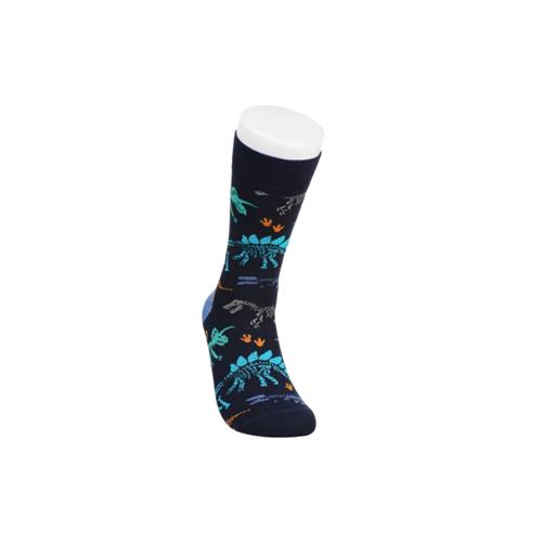 MINISO Animals Series Crew Socks 21cm - Laosaurus Blue