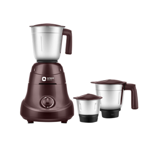 Orient Electric Power Mixer 3 In 1 Mixer Grinder - 750W (Brown)