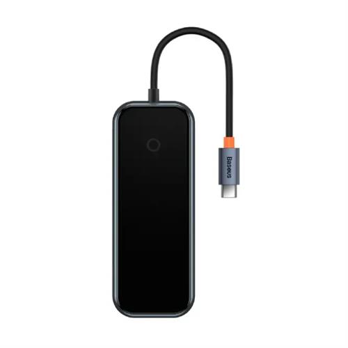 Baseus AcmeJoy 4-Port Type-C Hub AdapterType-C to USB3.0*4) - Dark Grey