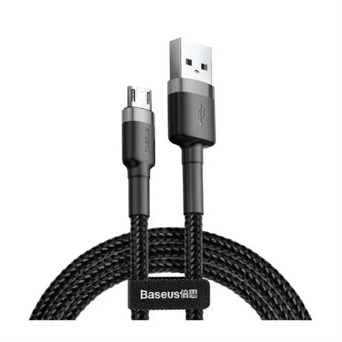 Baseus Cafule Cable USB For Micro 2.4A 1M - Gray+Black